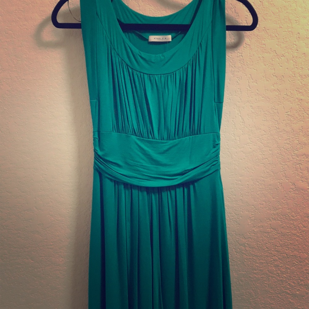 Green Knit Dress